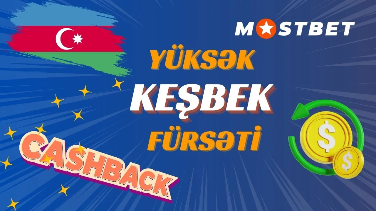 Mostbet 15% keşbek təklifi