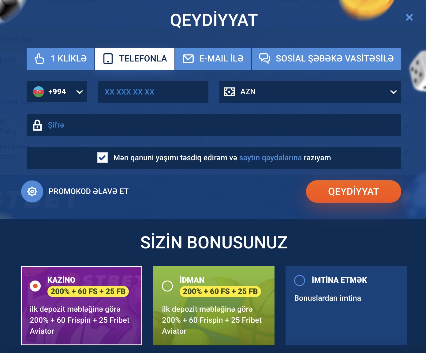 Mostbet qeydiyyat prosesi – addım-addım bələdçi